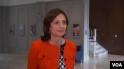 Merita Bajraktari McCormack - aktiviste e shoqatës "Vatra", fotografi nga Dmitry Shakhov