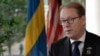 Tobias Billstrom, Swedish Minister of Foreign Affairs.

