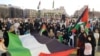 Une manifestation pro-palestinienne à Tripoli.