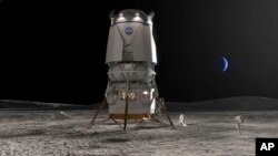 Концепт лунного посадочного модуля Blue Moon компании Blue Origin