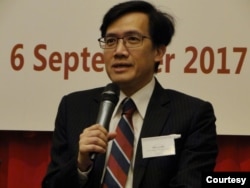 “香港病人政策连线”主席林志釉 （脸书图片，林志釉授权使用）