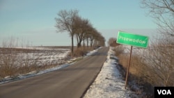 通往普热沃杜夫的路。