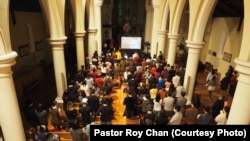 英伦好邻舍教会的崇拜聚会。 （图片来源：英伦好邻舍教会）
