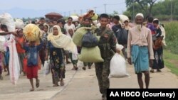 စစ်ဘေးရှောင်မွတ်ဆလင်များကို AA ကကြိုဆိုခဲ့ကြောင်း ထုတ်ပြန်ခဲ့သည့်မှတ်တမ်းဓာတ်ပုံ (မေ ၁၃၊ ၂၀၂၄)