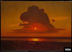 Архип Куинджи. Красный закат. 1905-1908. The Metropolitan Museum of Art