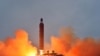 Северная Корея запустила баллистическую ракету «в ответ на военные действия» США