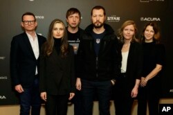 Команда фильма на фестивале Санденс. Январь 2023 г. AP Photo/Chris Pizzello