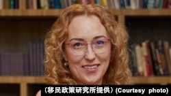 移民政策研究所资深政策分析师巴塔洛娃（Jeanne Batalova）。（移民政策研究所提供）