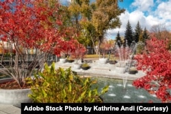 FILE - Shevchenko Gardens central city park in Kharkiv, Ukraine. (Adobe Stock Photo)