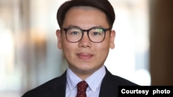 位于美国华盛顿特区的彼得森国际经济研究所(PIIE)研究员黄天磊(照片提供：黄天磊)