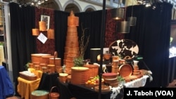 Tim Arnold calls himself a “plagiarist” for imitating the Shaker style of wooden boxes, which he personalized with his own unique accents.