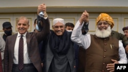 Shahbaz Sharif , Asif Ali Zardari , Fazlur Rehman