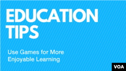 Teachers Use Games for More Enjoyable Learning