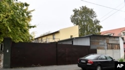 资料照片：中国设于匈牙利布达佩斯的一家据称匈牙利政府并不知情的警察站。（2022年10月27日）