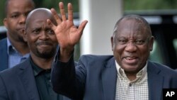 Le président sud-africain Cyril Ramaphosa à Johannesburg, le 5 décembre 2022.