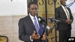 Le président Teodoro Obiang Nguema Mbasogo, qui vient être réélu pour un sixième septennat. 
