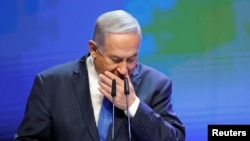  Benjamin Netanyahu à Tel Aviv, le 27 mars 2018