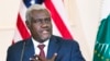 Le président de la Commission de l'Union africaine, Moussa Faki, le 11 mars 2022, à Washington DC.
