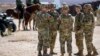 Солдаты армии США на американо-мексиканской границе в Санланд-Парке, штат Нью-Мексико (архивное фото AP/Andres Leighton)