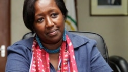 Dr. Agnes Binagwaho, pédiatre rwandaise, vice-chancelière de l'Université Global Health Equity, ancienne Ministre de la Santé.