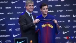 Coutinho signe au FC Barcelone (vidéo)