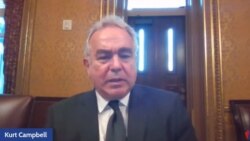 美国白宫国家安全委员会印太政策协调员坎贝尔（Kurt Campbell）6月16日在华盛顿智库“新美国安全中心”年度安全会议上发言。(照片来源:视频截图)