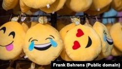 Emojis have become so important to electronic communication that they are now even sold as decorative objects and toys.