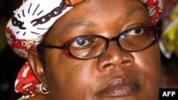 Former Zimbabwe Vice President Joice Mujuru.