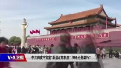 时事大家谈：中共白皮书官宣“新型政党制度”，神奇还是腐朽？