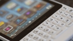 A Blackberry smartphone is displayed in this illustrative picture taken in Bordeaux, Southwestern France, August 22, 2016. REUTERS/Regis Duvignau