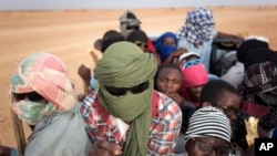 De nombreux migrants ouest-africains se rassemblent généralement à Agadez, dans le nord du Niger, où sont installés des réseaux de passeurs.