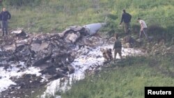 د اسرائیلي F-16 جت الوتکې پاتې شوني چې د هغه هیواد د مقاماتو په وینا ایراني قواو ویشتلې ده