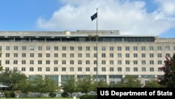 资料照片：美国国务院大楼。(2025年8月11日)