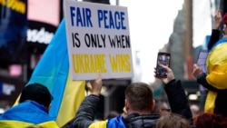 Мітинги на підтримку України відбулися у понад 10 штатах після зустрічі президентів США та України. Відео