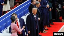 Дональд Трамп на стадионе One Capital Arena, 20 января 2025 года