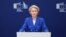 Президентка Єврокомісії Урсула фон дер Ляєн оприлюднила нові пропозиції перед самітом керівників країн ЄС 6 березня, де головним питання буде оборона й безпека Європи та підтримка України. Фото: REUTERS/Yves Herman