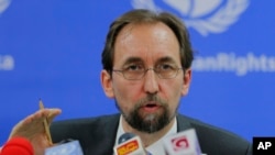 Le Haut-commissaire aux droits de l’homme pour les Nations unies, Zeid Ra’ad al-Hussein, 9 février 2016.