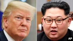 U.S. President Donald Trump, left, and North Korean leader Kim Jong Un are to meet in Singapore on June 12 on the issue of taking apart North Korea's nuclear weapons program. Experts are wondering how long the process would take and how much it will cost.