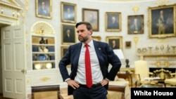 资料照片：美国副总统JD 万斯。