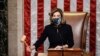 Speaker of the House Nancy Pelosi, D-Calif., gavels in the final vote of the impeachment of President Donald Trump, for his role in inciting an angry mob to storm the Congress last week, at the Capitol in Washington, Wednesday, Jan. 13, 2021. (AP…
