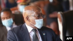 L'ancien président sud-africain Jacob Zuma à Nongoma, en Afrique du Sud, le 18 mars 2021.