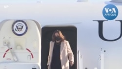 Arrivée à Paris de la vice-présidente américaine, Kamala Harris