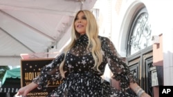 FILE - TV talk show host Wendy Williams attends a ceremony honoring her with a star on the Hollywood Walk of Fame on Thursday, Oct. 17, 2019, in Los Angeles. (Photo by Willy Sanjuan/Invision/AP, File)