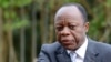 Le général Jean-Marie Michel Mokoko à Bangui le 7 mai 2014.