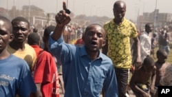 Une manifestation à Goma