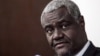 Le président de la Commission de l'Union africaine (UA), Moussa Faki, à Bangui, le 18 septembre 2018.