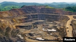La mine de Tenke Fungurume, à 110 km au nord-ouest de Lumumbashi, en RDC. REUTERS/Jonny Hogg