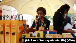 Le personnel de MTN Nigeria lors du lancement à Lagos, Nigeria, 22 avril 2013. 
