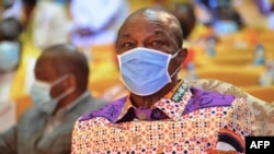 Deux anciens ministres de l'ex-président guinéen Alpha Condé sont actuellement dans le collimateur de la justice. (Cellou Binani/AFP)