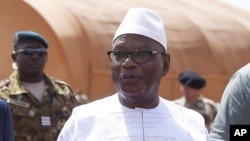 Le président Ibrahim Boubacar Keïta du Mali, 19 mai 2017.